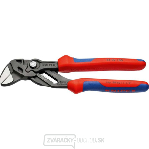 Kliešťový kľúč 180 mm Knipex 86 02 180 - leštená hlava, viaczložkové puzdrá gallery main image