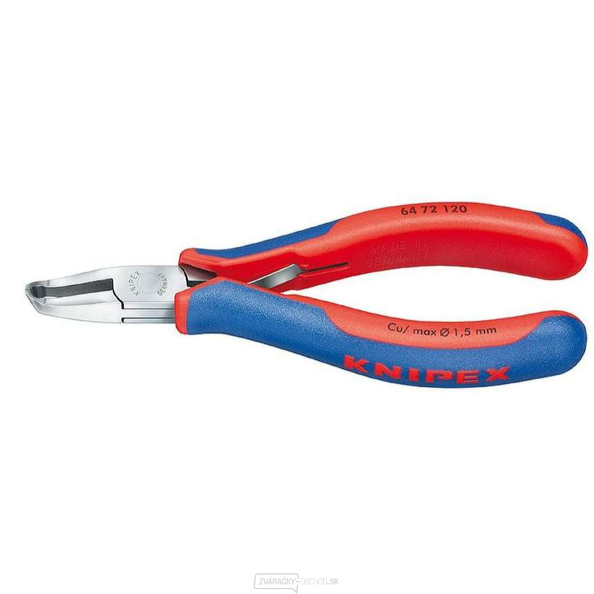 Frézy na elektroniku 120 mm KNIPEX 64 72 120 - leštená hlava, viaczložkové puzdrá