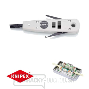 Nástroj na lisovanie konektorov Knipex 97 40 10 (pre káble UTP a STP) gallery main image