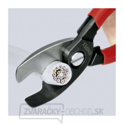 Káblové nožnice 200 mm KNIPEX 95 12 200 - leštená hlava, viaczložkové puzdrá Káblové nožnice 200 mm KNIPEX 95 12 200 - leštená hlava, viaczložkové puzdrá náhled