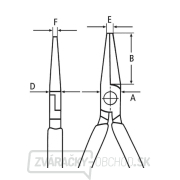 KNIPEX 34 32 130 Presné kliešte na elektroniku ESD náhled