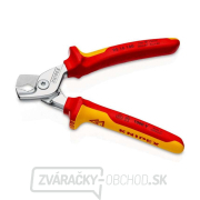 Izolované nožnice na káble s viaczložkovými puzdrami KNIPEX 160 mm VDE Náhľad