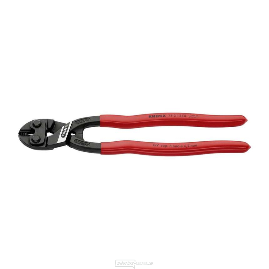 KNIPEX CoBolt® XL 71 31 250, 250 mm - čierna, dlhé rukoväte, plastové rukoväte