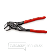 Kliešťový kľúč 180 mm, Knipex 86 01 180 - leštená hlava, plastové puzdrá Náhľad