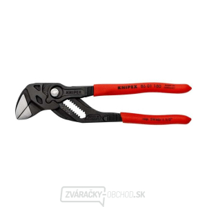Kliešťový kľúč 180 mm, Knipex 86 01 180 - leštená hlava, plastové puzdrá Kliešťový kľúč 180 mm, Knipex 86 01 180 - leštená hlava, plastové puzdrá gallery main image
