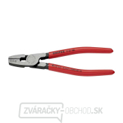 Krimpovacie kliešte na koncové objímky 180 mm Knipex 97 81 180 S predným nakladaním Náhľad