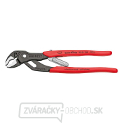 Kliešte SmartGrip 250 mm s automatickým nastavením. Knipex 85 01 250 - DIN ISO 8976 - leštená hlava, plastové rukoväte gallery main image