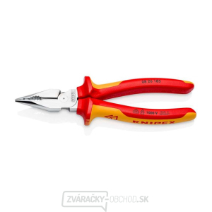 Úzke kombinované kliešte 185 mm VDE Knipex 08 26 185 SB Úzke kombinované kliešte 185 mm VDE Knipex 08 26 185 SB gallery main image