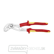 Inštalatérske kliešte VDE-Cobra 250 mm. KNIPEX 87 26 250 - 1000V. Chrómované, viaczložkové objímky Náhľad