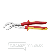 Inštalatérske kliešte VDE-Cobra 250 mm. KNIPEX 87 26 250 - 1000V. Chrómované, viaczložkové objímky náhled