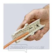 Odstraňovač izolácie 125 mm pre dátové káble Knipex 16 65 125 SB náhled