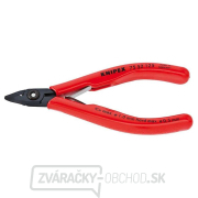 Bočné štípacie kliešte na elektroniku 125 mm KNIPEX 75 52 125 - leštená hlava, viaczložkové puzdrá gallery main image