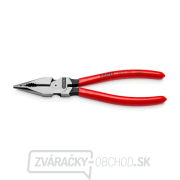 Kombinované úzke ploché kliešte 185 mm Knipex 08 21 185 SB Kombinované úzke ploché kliešte 185 mm Knipex 08 21 185 SB gallery main image