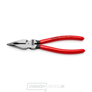 Kombinované úzke ploché kliešte 185 mm Knipex 08 21 185 SB Kombinované úzke ploché kliešte 185 mm Knipex 08 21 185 SB gallery main image