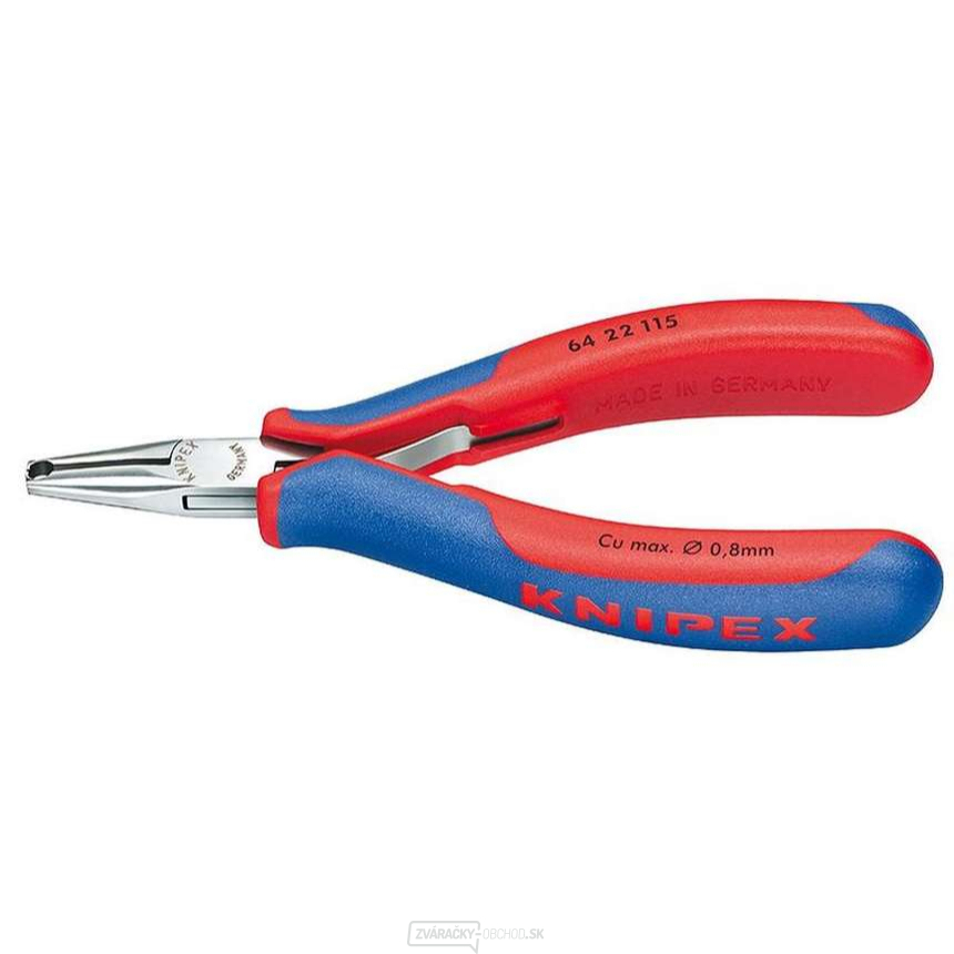 Frézy na elektroniku 115 mm KNIPEX 64 22 115 - leštená hlava, viaczložkové puzdrá Frézy na elektroniku 115 mm KNIPEX 64 22 115 - leštená hlava, viaczložkové puzdrá gallery main image