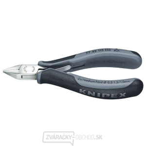Bočné frézy na elektroniku 115 mm KNIPEX 77 42 115 ESD - leštená hlava, viaczložkové puzdrá gallery main image