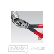 Rezacie kliešte so stredovými čepeľami 250 mm KNIPEX 74 91 250 - leštená hlava, plastové puzdrá Náhľad