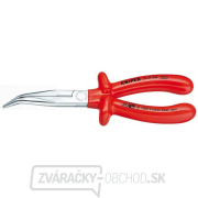 Polkruhové kliešte s čepeľami (so zobákom) 200 mm KNIPEX 26 27 200 - 1000V. Pochrómované, izolované VDE gallery main image