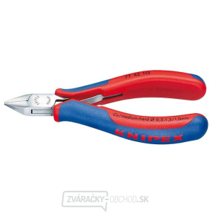 Bočné frézy pre elektroniku 130 mm KNIPEX 77 42 130 - leštená hlava, viaczložkové puzdrá Bočné frézy pre elektroniku 130 mm KNIPEX 77 42 130 - leštená hlava, viaczložkové puzdrá gallery main image