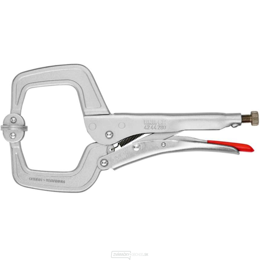 Grip 280 mm Knipex 42 44 280 samosvorné kliešte na bodovanie medzi čeľusťami