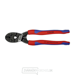 Kompaktné kliešte CoBolt 200 mm KNIPEX 71 02 200 - leštená hlava, viaczložkové puzdrá gallery main image