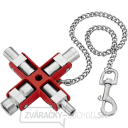 Univerzálny kľúč Knipex na rozvodné skrine 00 11 06 Univerzálny kľúč Knipex na rozvodné skrine 00 11 06 gallery main image
