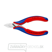 Bočné frézy na elektroniku 115 mm Knipex 77 42 115 - leštená hlava, viaczložkové puzdrá Náhľad