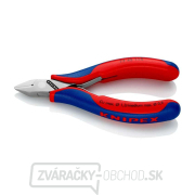 Bočné frézy na elektroniku 115 mm Knipex 77 42 115 - leštená hlava, viaczložkové puzdrá gallery main image