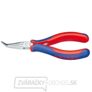 Elektronické montážne kliešte 145 mm KNIPEX 35 82 145 - leštená hlava, viaczložkové puzdrá gallery main image