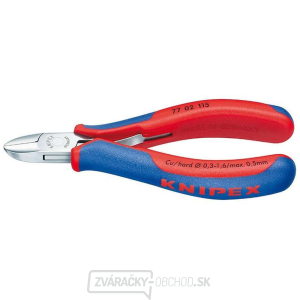 Bočné frézy na elektroniku 130 mm KNIPEX 77 02 130 - leštená hlava, viaczložkové puzdrá Bočné frézy na elektroniku 130 mm KNIPEX 77 02 130 - leštená hlava, viaczložkové puzdrá gallery main image