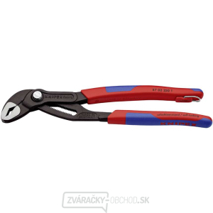 Kliešte na rúry Cobra 250 mm. KNIPEX 87 02 250 T dvojvrstvové objímky Kliešte na rúry Cobra 250 mm. KNIPEX 87 02 250 T dvojvrstvové objímky gallery main image