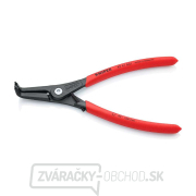 KNIPEX 49 41 A31 presné kliešte na vonkajšie poistné krúžky, 210 mm - protišmyková rukoväť gallery main image