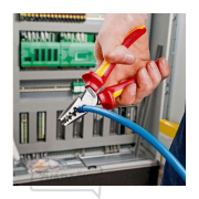 Krimpovacie kliešte VDE na koncové objímky Knipex 97 78 180 náhled