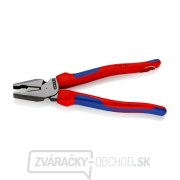 Kombinované kliešte Power 225 mm Knipex 02 02 225 T BK s upevňovacím okom Náhľad