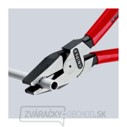 Kombinované kliešte Power 225 mm Knipex 02 02 225 T BK s upevňovacím okom náhled
