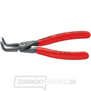 Presné kliešte na poistné krúžky 305 mm, vnútorne zakrivené. Knipex - 48 21 J41 - DIN 5265 D gallery main image