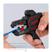 Samonastavovacie kliešte na odizolovanie 180 mm. KNIPEX 12 62 180 - leštená hlava, viaczložkové puzdrá Samonastavovacie kliešte na odizolovanie 180 mm. KNIPEX 12 62 180 - leštená hlava, viaczložkové puzdrá náhled