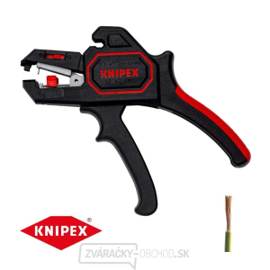 Samonastavovacie kliešte na odizolovanie 180 mm. KNIPEX 12 62 180 - leštená hlava, viaczložkové puzdrá Samonastavovacie kliešte na odizolovanie 180 mm. KNIPEX 12 62 180 - leštená hlava, viaczložkové puzdrá gallery main image