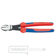 Výkonné bočné frézy 250 mm KNIPEX 74 02 250 - leštená hlava, viaczložkové puzdrá gallery main image