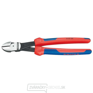 Výkonné bočné frézy 250 mm KNIPEX 74 02 250 - leštená hlava, viaczložkové puzdrá gallery main image