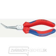KNIPEX 31 25 160 Polkruhové ihlové kliešte na uchopenie 160 mm - leštená hlava, plastové puzdrá gallery main image