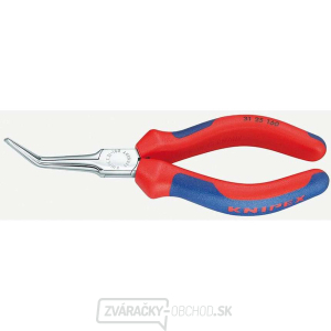 KNIPEX 31 25 160 Polkruhové ihlové kliešte na uchopenie 160 mm - leštená hlava, plastové puzdrá KNIPEX 31 25 160 Polkruhové ihlové kliešte na uchopenie 160 mm - leštená hlava, plastové puzdrá gallery main image