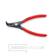 KNIPEX 49 41 A21 presné kliešte na vonkajšie poistné krúžky, 165 mm - protišmyková rukoväť gallery main image