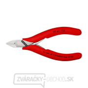 Bočné frézy na elektroniku 115 mm Knipex 77 41 115 - leštená hlava, viaczložkové puzdrá Náhľad