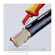 Nôž s izolovaným plášťom 1000 VDE, 155 mm Knipex 98 55 náhled