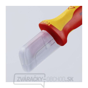 Nôž s izolovaným plášťom 1000 VDE, 155 mm Knipex 98 55 náhled