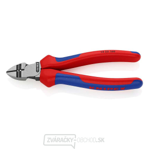 KNIPEX 14 22 160 Bočné štípacie kliešte 160 mm - leštená hlava, viaczložkové puzdrá KNIPEX 14 22 160 Bočné štípacie kliešte 160 mm - leštená hlava, viaczložkové puzdrá gallery main image