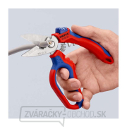 Uhlové elektrikárske nožnice 160 mm Knipex 95 05 20 SB náhled