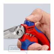 Uhlové elektrikárske nožnice 160 mm Knipex 95 05 20 SB náhled