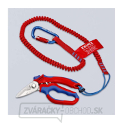 Uhlové elektrikárske nožnice 160 mm Knipex 95 05 20 SB náhled